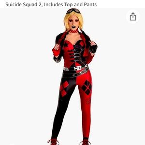 Harley Quinn Costume. Size Large. NEVER BEEN WORN.